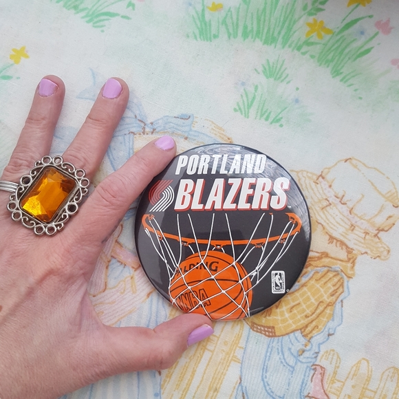 NBA Accessories Large Vintage Portland Trailblazers Basketball